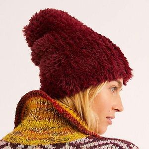 Free People Head in the Clouds Fuzzy Beanie